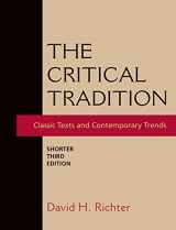 9781319011185-1319011187-The Critical Tradition: Shorter Edition