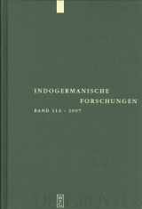 9783110192841-3110192845-Indogermanische Forschungen: Zeitschrift Fur Indogermanistik Und Allgemeine Sprachwissenschaft (German and English Edition)