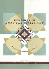 9781566395823-1566395828-Readings In American Indian Law