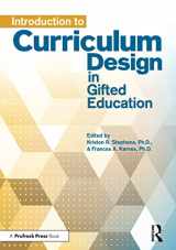 9781618214799-1618214799-Introduction to Curriculum Design in Gifted Education
