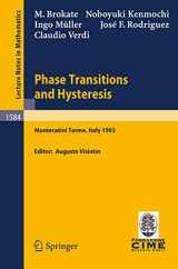 9783540583868-3540583866-Phase Transitions and Hysteresis: Lectures given at the 3rd Session of the Centro Internazionale Matematico Estivo (C.I.M.E.) held in Montecatini ... 21, 1993 (Lecture Notes in Mathematics, 1584)