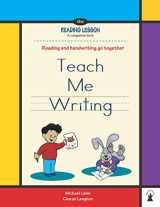 9780913063231-0913063231-Teach Me Writing: Learn handwriting, a companion to The Reading Lesson book (The Reading Lesson series)