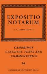 9781316514795-131651479X-Expositio Notarum (Cambridge Classical Texts and Commentaries, Series Number 64)