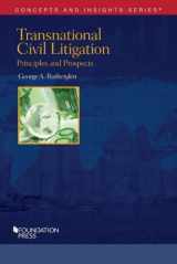 9781634595001-1634595009-Transnational Civil Litigation (Concepts and Insights)