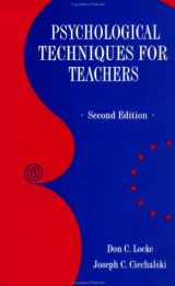 9781560323884-1560323884-Psychological Techniques For Teachers