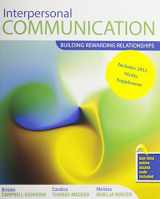 9780757596940-0757596940-Interpersonal Communication: Building Rewarding Relationships
