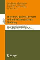 9783642217586-3642217583-Enterprise, Business-Process and Information Systems Modeling: 12th International Conference, BPMDS 2011, and 16th International Conference, EMMSAD ... Notes in Business Information Processing, 81)