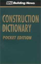 9781557011817-1557011818-Construction Dictionary, Pocket Edition