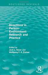 9781138686748-1138686743-Directions in Person-Environment Research and Practice (Routledge Revivals)