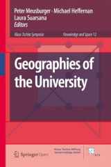 9783319755922-3319755927-Geographies of the University (Knowledge and Space, 12)