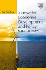 9781788110259-1788110250-Innovation, Economic Development and Policy: Selected Essays