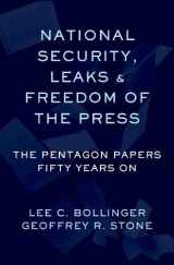 9780197519387-0197519385-National Security, Leaks and Freedom of the Press: The Pentagon Papers Fifty Years On