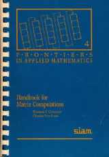 9780898712278-0898712270-Handbook for Matrix Computations (Frontiers in Applied Mathematics, Series Number 4)