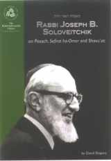 9789657108642-9657108640-Rabbi Joseph B. Soloveitchik on Pesach, Sefirat ha-Omer and Shavu'ot (The Rabbi Soloveitchik Library)