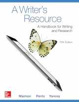 9780078036187-0078036186-A Writer's Resource (comb-version) Student Edition