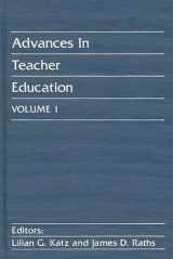 9780893911850-0893911852-Advances in Teacher Education, Volume 1: (Advances in Teacher Education)
