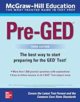 9781264258321-1264258321-McGraw-Hill Education Pre-GED, Third Edition