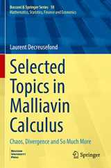 9783031013133-3031013131-Selected Topics in Malliavin Calculus: Chaos, Divergence and So Much More (Bocconi & Springer Series)