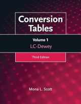9781591583158-1591583152-Conversion Tables: Volume One, LC-Dewey