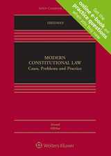 9781543812091-1543812090-Modern Constitutional Law: Cases, Problems and Practice [Connected Casebook] (Aspen Casebook) (Looseleaf)