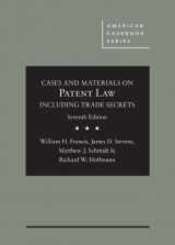 9781683281405-1683281403-Cases and Materials on Patent Law Including Trade Secrets (American Casebook Series)
