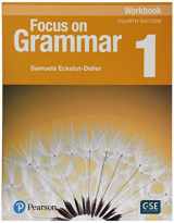 9780134579375-0134579372-Focus on Grammar 1 Workbook
