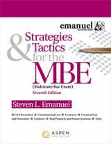 9781543805727-1543805728-Strategies & Tactics for the MBE (Bar Review)