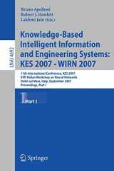 9783540748175-3540748172-Knowledge-Based Intelligent Information and Engineering Systems: 11th International Conference, KES 2007, Vietri sul Mare, Italy, September 12-14, ... I (Lecture Notes in Computer Science, 4692)