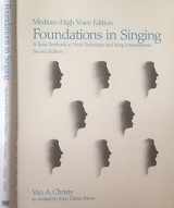 9780697058478-0697058476-Foundations in Singing (Medium High Voice Edition)