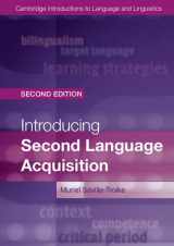 9781107648234-1107648238-Introducing Second Language Acquisition (Cambridge Introductions to Language and Linguistics)