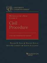 9781685615000-1685615007-Materials for a Basic Course in Civil Procedure, Concise (University Casebook Series)