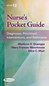 9780803627826-0803627823-Nurse's Pocket Guide: Diagnoses, Prioritized Interventions and Rationales