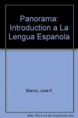 9781931100953-1931100950-Panorama: Introduccion a la Lengua Espanola (Spanish and English Edition)
