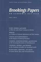 9780815726012-0815726015-Brookings Papers on Economic Activity: Fall 2013