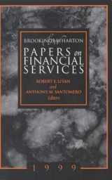 9780815752875-0815752873-Brookings-Wharton Papers on Financial Services: 1999