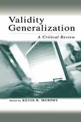 9780415653114-0415653118-Validity Generalization (Applied Psychology Series)