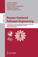 9783030059088-3030059081-Human-Centered Software Engineering: 7th IFIP WG 13.2 International Working Conference, HCSE 2018, Sophia Antipolis, France, September 3–5, 2018, ... (Lecture Notes in Computer Science, 11262)