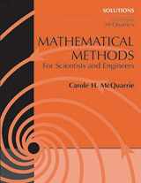 9781891389375-1891389378-Solutions To Accompany Mcquarrie's Mathematical Methods For Scientists And Engineers.