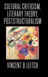 9780231079709-0231079702-Cultural Criticism, Literary Theory, Poststructuralism