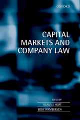 9780199255580-019925558X-Capital Markets and Company Law