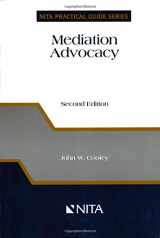 9781556817809-1556817800-Mediation Advocacy (NITA Practical Guide Series)