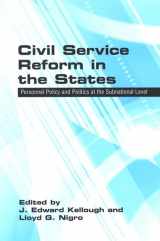 9780791466285-0791466280-Civil Service Reform in the States: Personnel Policy And Politics at the Subnational Level (Suny Series in Public Administration)