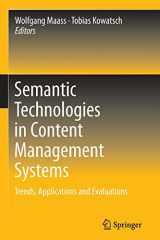 9783642447402-3642447406-Semantic Technologies in Content Management Systems: Trends, Applications and Evaluations