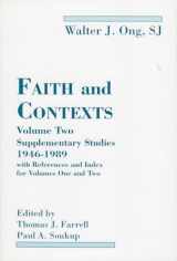 9781555407667-1555407668-Faith and Contexts: vol.1: Selected Essays and Studies, 1952-1991 (Volume I)