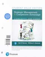 9780135983058-0135983053-Strategic Management and Competitive Advantage: Concepts and Cases, Student Value Edition + 2019 MyLab Management with Pearson eText-- Access Card Package