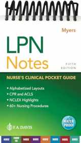 9780803699748-0803699743-LPN Notes: Nurse's Clinical Pocket Guide