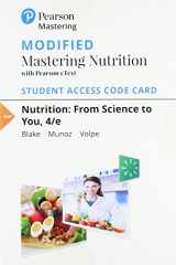 9780134793634-0134793633-Nutrition: From Science to You -- Modified Mastering Nutrition with Pearson eText Access Code + MyDietAnalysis
