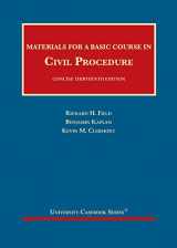 9781684670215-1684670217-Materials for a Basic Course in Civil Procedure, Concise (University Casebook Series)