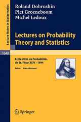 9783540620556-3540620559-Lectures on Probability Theory and Statistics: Ecole d' Ete de Probabilites de St. Flour XXIV - 1994 (Lecture Notes in Mathematics, 1648)