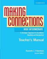 9780521542852-0521542855-Making Connections High Intermediate Teacher's Manual: A Strategic Approach to Academic Reading